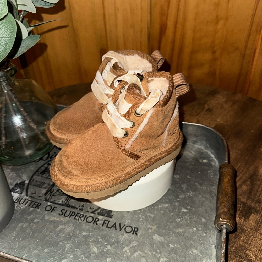 UGG Tan Kids Boots
